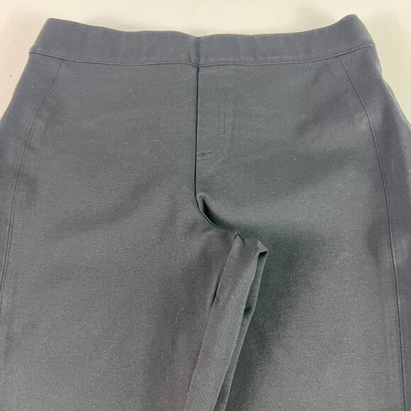 Spanx Ponte Perfect Slim Straight Pants Women 32x25* Black High Rise Crop Tag XL - Picture 2 of 16